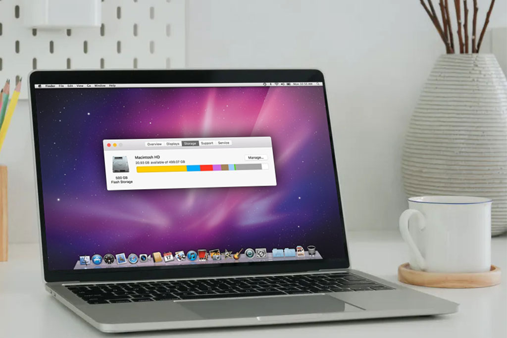 how to clear space on macbook disk