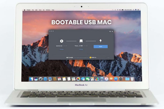 format usb on mac to make bootable usb