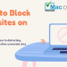 Block Websites on Safari